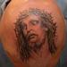 Tattoos - Jesus Portrait Black and Gray - 58668